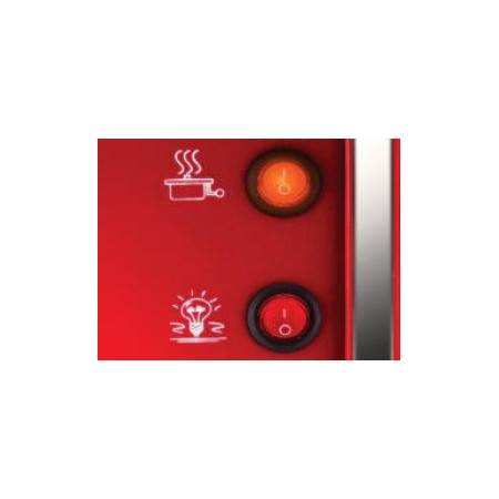 Unold spragėsių gaminimo aparatas Raudona, Sidabras 300 W