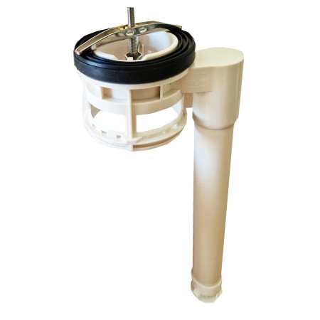 Klozeto nuleidimo mechanizmo dalis monolitiniam klozetui