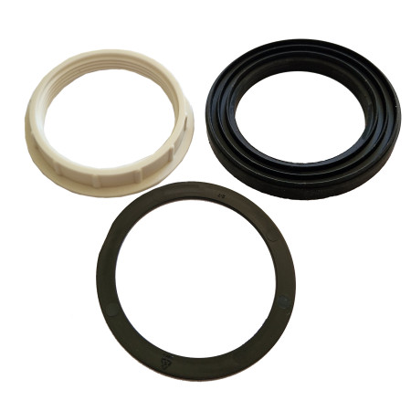 Klozeto nuleidimo mechanizmo tvirtinimo tarpinė/veržlė