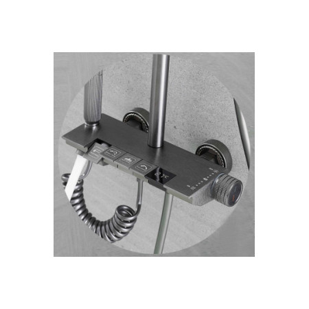 Dušo sistema C-95 grey