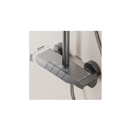 Dušo sistema C7 grey