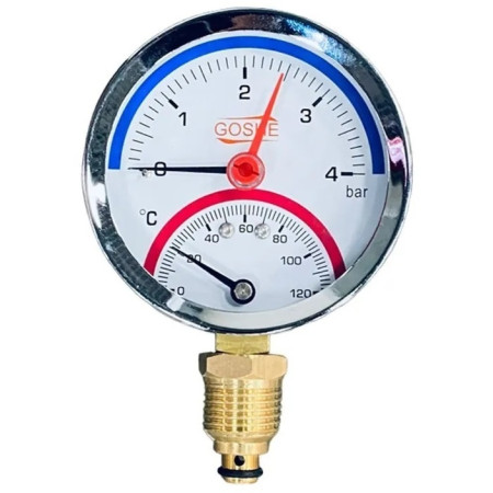 Termomanometras status 80mm 1-4 bar
