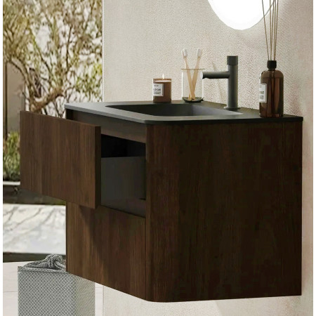 Vonios kambario spintelė su praustuvu FICUS 100 pakabinama