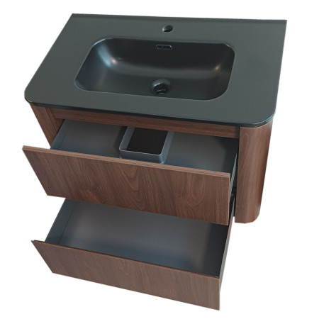 Vonios kambario spintelė su praustuvu FICUS 90 pakabinama