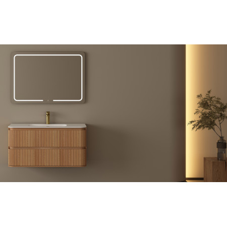 Vonios kambario spintelė su praustuvu LOTUS 100 pakabinama