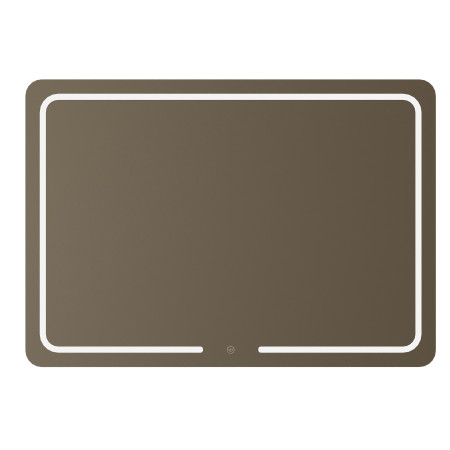 Veidrodis LOTUS 100 su LED apšvietimu