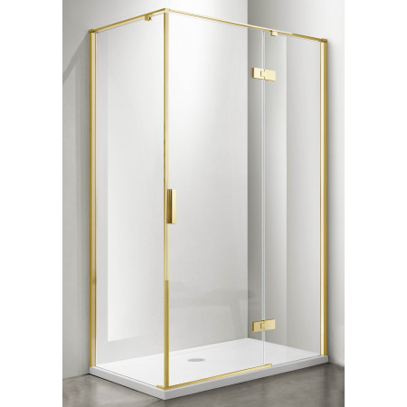 Dušo kabina WM1231 90x90 GOLD skaidri be pado