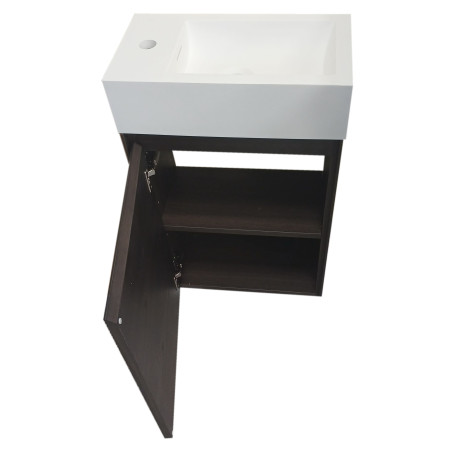 Vonios kambario spintelė su praustuvu MAGNOLIA46 pakabinama