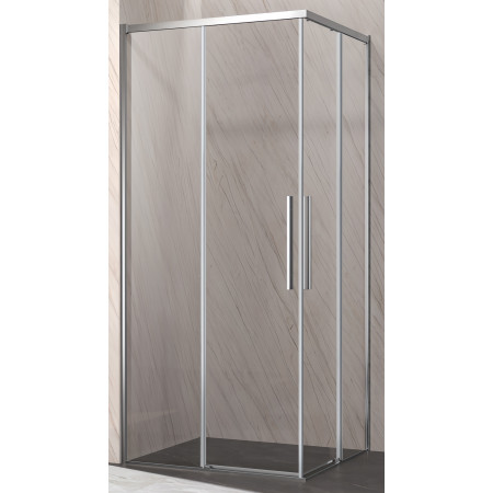 Dušo kabina NY1142B-6 100x100 skaidri be pado