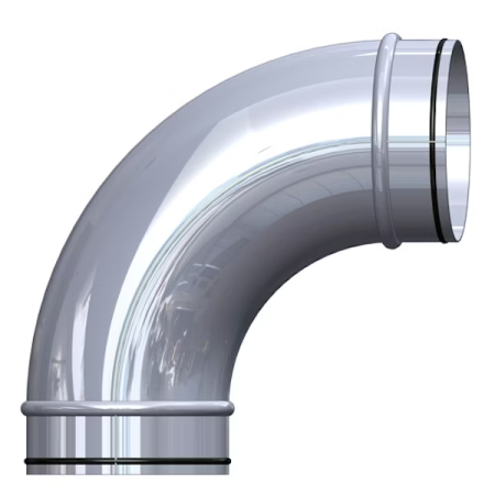 Alkūnė presuota ortakio D100/90