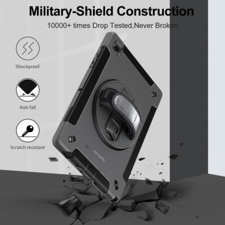 Rugged Case Grip for Samsung Galaxy Tab Active3/ Active5  black