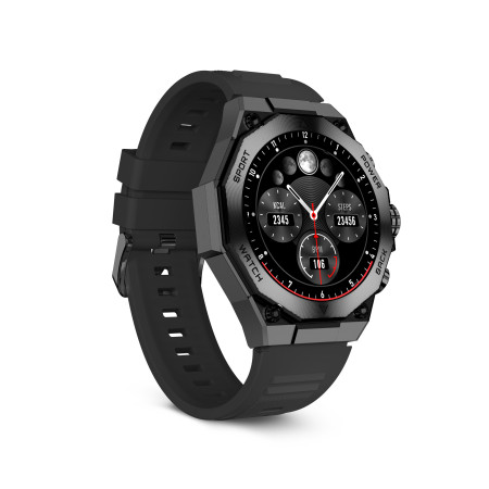 Ksix Smartwatch TITANIUM,  Black