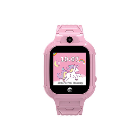Išmanusis laikrodis vaikams Forever Smartwatch GPS WiFi Kids Look Me! 3 KW-320 rožinis
