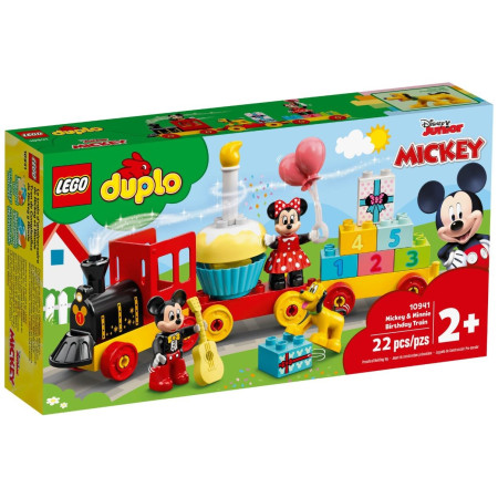LEGO Duplo 10941 Mikės ir Minės Gimtadienio Traukinys