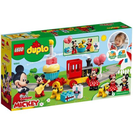 LEGO Duplo 10941 Mikės ir Minės Gimtadienio Traukinys