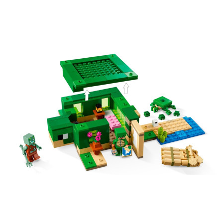LEGO Minecraft 21254 Žuvų Paplūdimio Namas