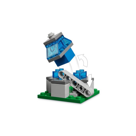 LEGO Minecraft 21273 Ghasto ataka ant kaimo