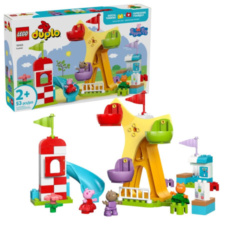 LEGO Duplo Švinkos Peppa 10453 Linksmasis parkas
