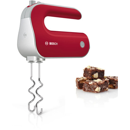 Bosch MFQ40303 plakiklis Rankinis plaktuvas 500 W Raudona, Sidabras