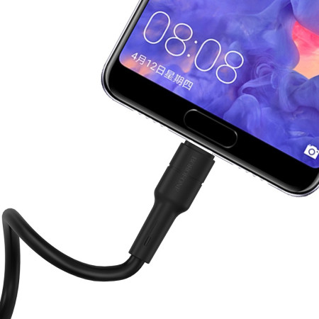 USB kabelis Borofone BX30 Type-C, 1.0m, silikoninis, juodas