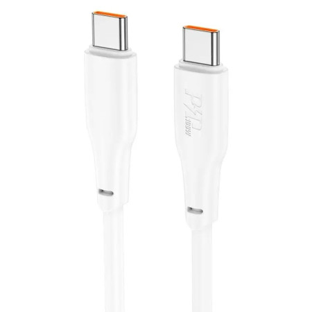 USB-C į USB-C kabelis Hoco X93 100W 2.0m baltas