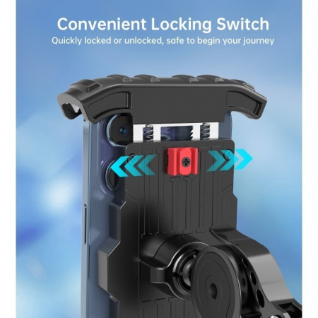 Telefono laikiklis dviračiui Choetech H067