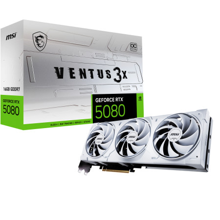 MSI VENTUS GeForce RTX 5080 16GB vaizdo plokštė