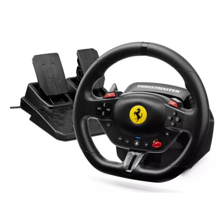 Thrustmaster T98-P FERRARI 296 GTB Juoda Vairas + pedalai Analoginis / skaitmeninis PC, PlayStation 4, PlayStation 5