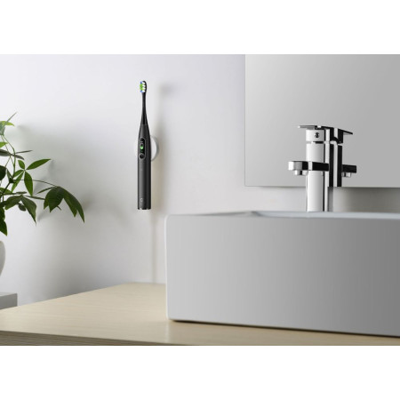 Oclean X Pro Elite elektrinis dantų šepetėlis Premium rinkinys juodas