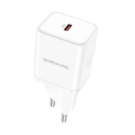 Įkroviklis Borofone BN6 20W USB-C baltas