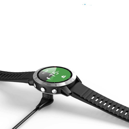 Kabelis Reach USB-A to Garmin Watch 1.0m juodas