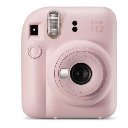 Fujifilm Instax Mini 12 momentinė kamera su 10 blizgių nuotraukų (rožinė)