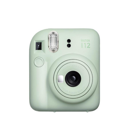 Fujifilm Instax Mini 12 momentinė kamera su 10 blizgių nuotraukų (žalia)