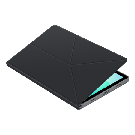 Samsung Galaxy Tab A11+ knygos dėklas, juodas