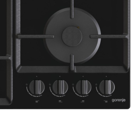 Gorenje GTW641EB Juoda Įmontuojama 60 cm Dujinė Viryklė