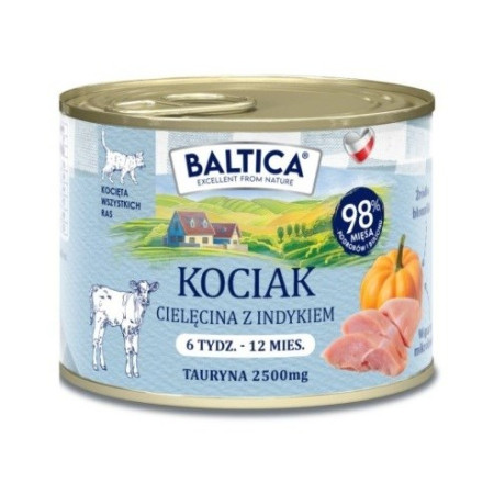 BALTICA SMAKI REGIONÓW Kaciukas, veršiena su kalakutiena 185g