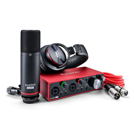Focusrite Scarlett 2i2 Studio - garso sąsaja