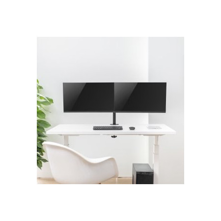 Maclean MC-884 monitoriaus laikiklis arba stovas 81,3 cm (32") Juoda Stalas