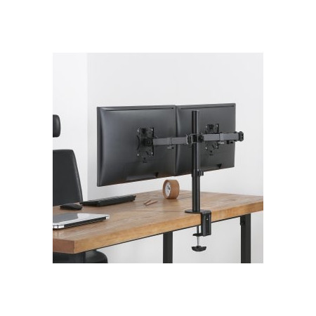 Maclean MC-884 monitoriaus laikiklis arba stovas 81,3 cm (32") Juoda Stalas