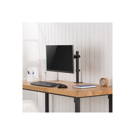 Maclean MC-883 monitoriaus laikiklis arba stovas 81,3 cm (32") Gnybtas Juoda