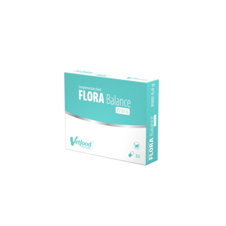 Vetfood Flora Balance Mini – papildai katėms – 30 vnt.