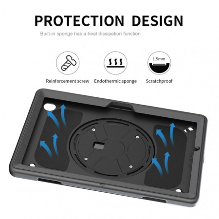 Rugged Case Grip for Samsung Galaxy Tab Active3/ Active5  black