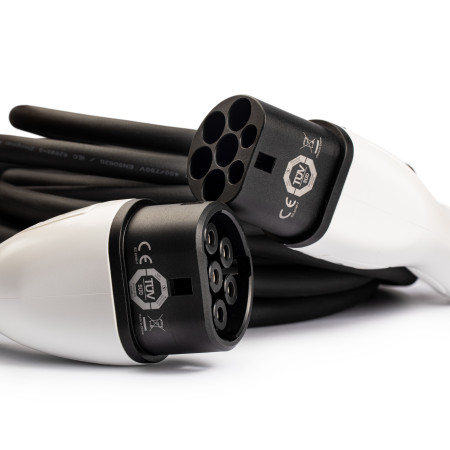 Elektromobilių įkrovimo laidas Reach EVCC1 Type2-Type2 16A 11kW 10.0m