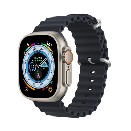 Dux Ducis OceanWave serijos apyrankė Apple Watch 38/40/41mm Midnight