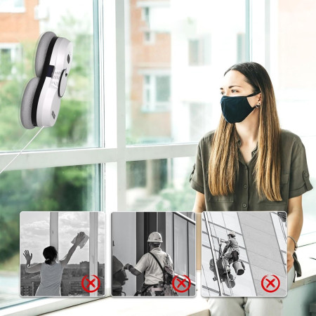 Langų valymo robotas Reach W17S baltas