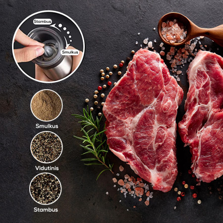 Druskos ir pipirų malūnėlis, ZY206SGR