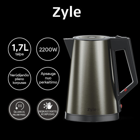 El. Virdulys Zyle ZY221BK, 1.7l