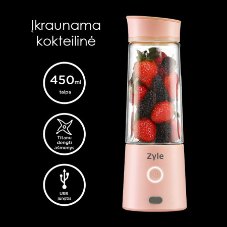 *Pakraunama kokteilinė Zyle ZY015RBP
