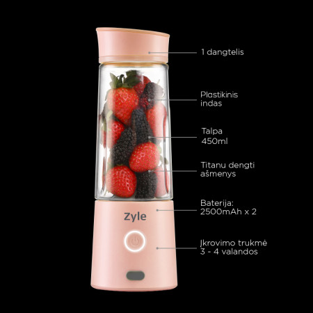 *Pakraunama kokteilinė Zyle ZY015RBP