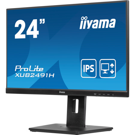 iiyama ProLite XUB2491H-B1 kompiuterio monitorius 23.8" Full HD LED